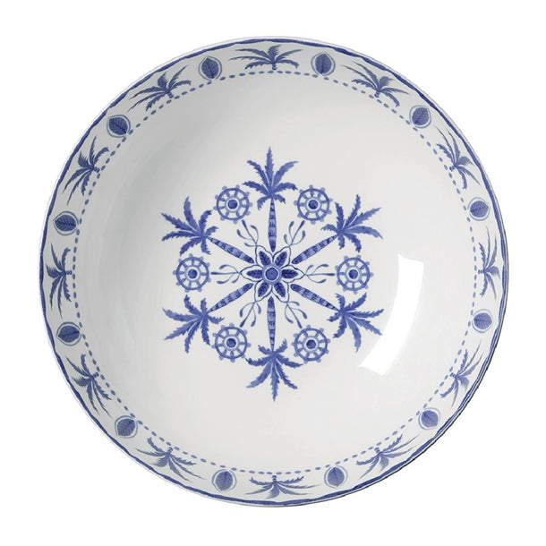 William Edwards Sultan's Garden Blue Large Bowls Coupe 230mm (6 Pack) vv3964