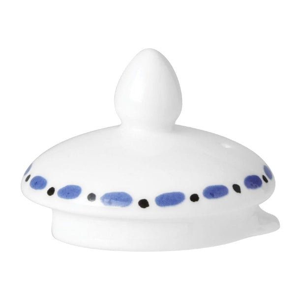 William Edwards Sultan's Garden Blue Tea For One Teapot Lid Only (6 Pack) vv3985