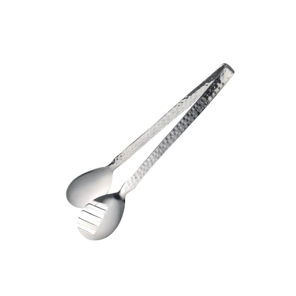 Steelite Hammered Stainless Steel D.W. Haber Buffet Serving Tong 9'' (6 Pack) vv4020