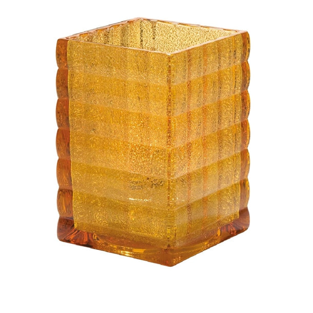 Hollowick Optic Block Amber Jewel Glasses Lamp 67mm x 95mm (6 Pack) vv4028