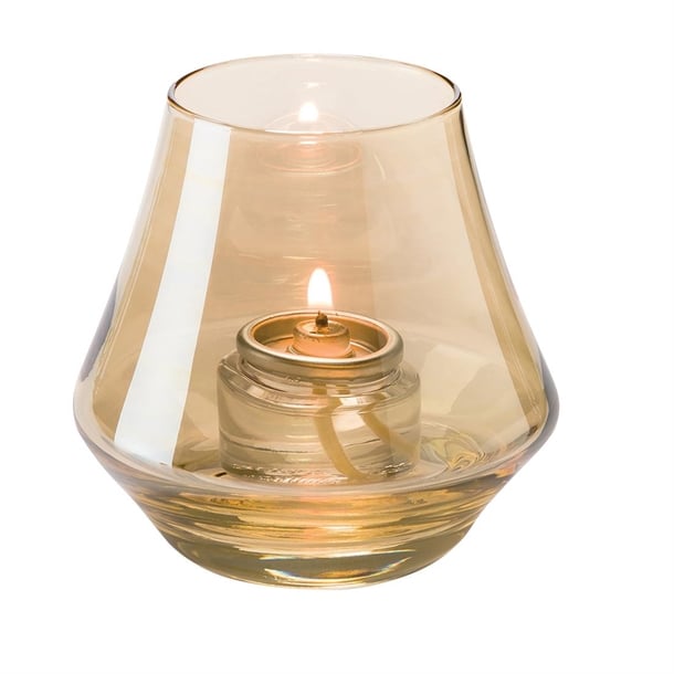 Steelite Chime Glasses Votives Gold Lustre 89mm (12 Pack) vv4082
