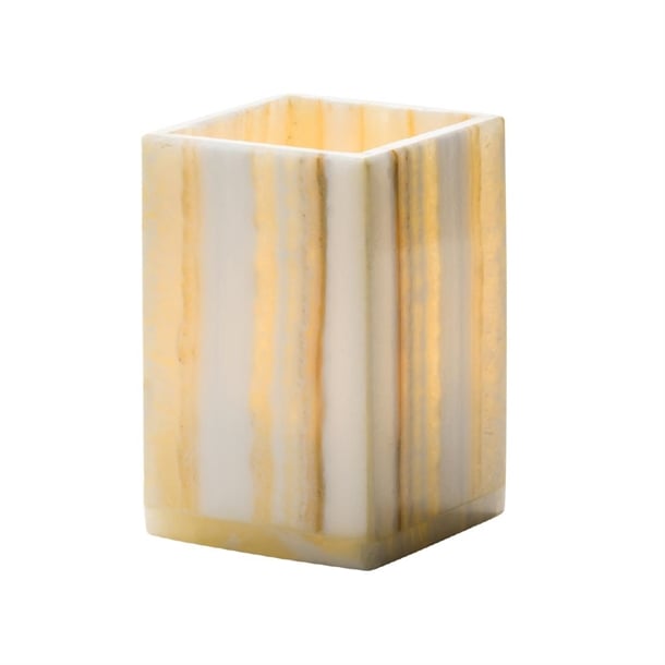Hollowick Luxor Small Solid Alabaster Lamp 57mm x 86mm (12 Pack) vv4087