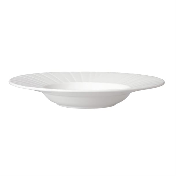 Steelite Alina Gourmet Deep Rimmed Bowls 285mm (6 Pack) vv4568