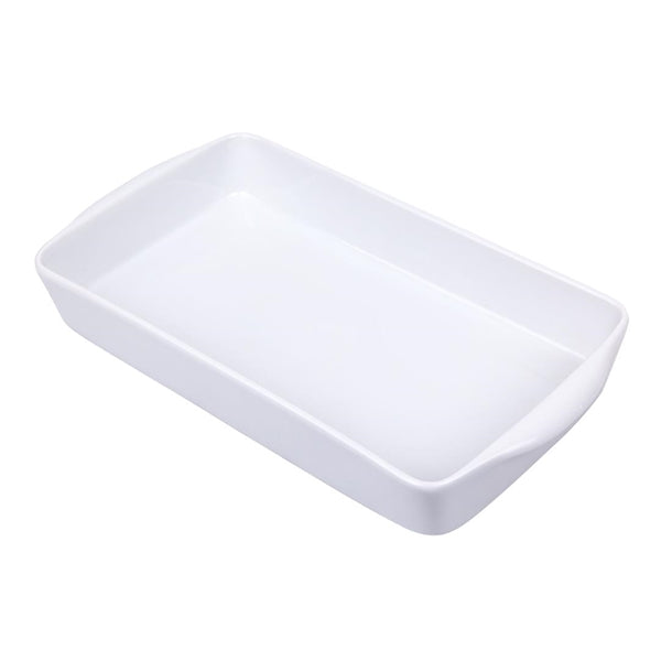 Olympia Whiteware Rectangular Roasters 305x163mm (6 Pack) w419