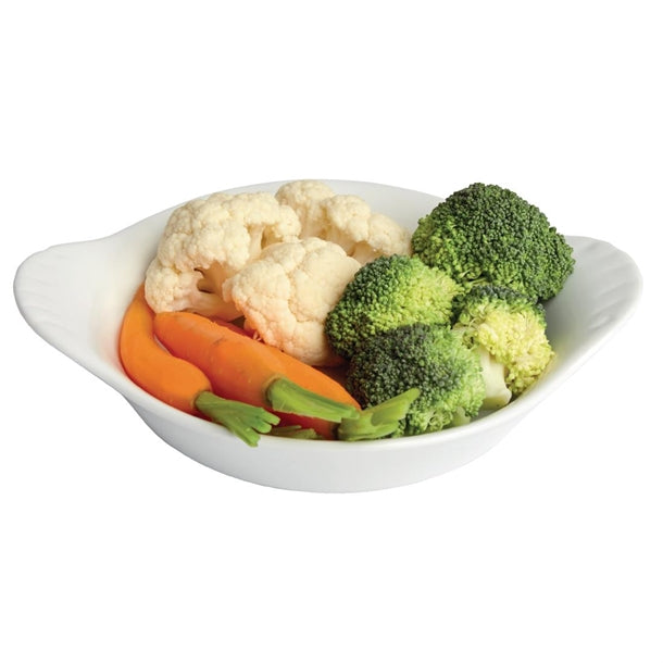 Olympia Whiteware Round Eared Dishes 192x 151mm (6 Pack) w444