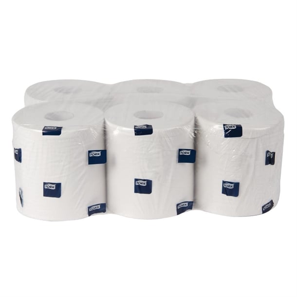 Tork Centrefeed Wiping Paper Plus White M2 (6 Pack) cl128