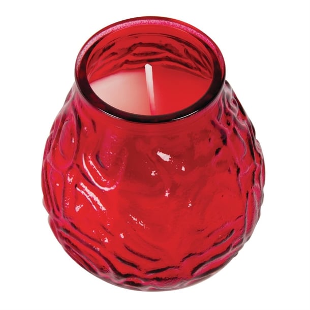Red Lowboy Candles Bar Lights (12 Pack) y197
