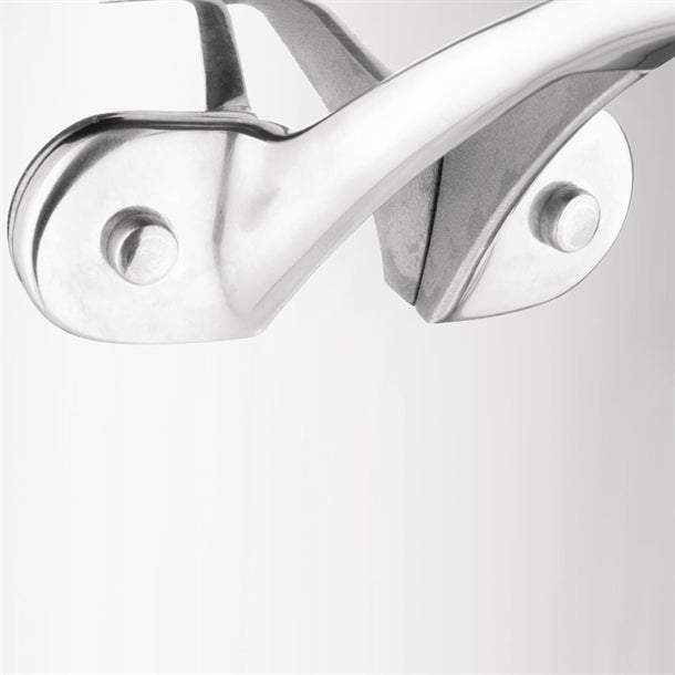 Vogue Stainless Steel and Aluminium Tri-Wall Flared Sauté Pan 20cm y240
