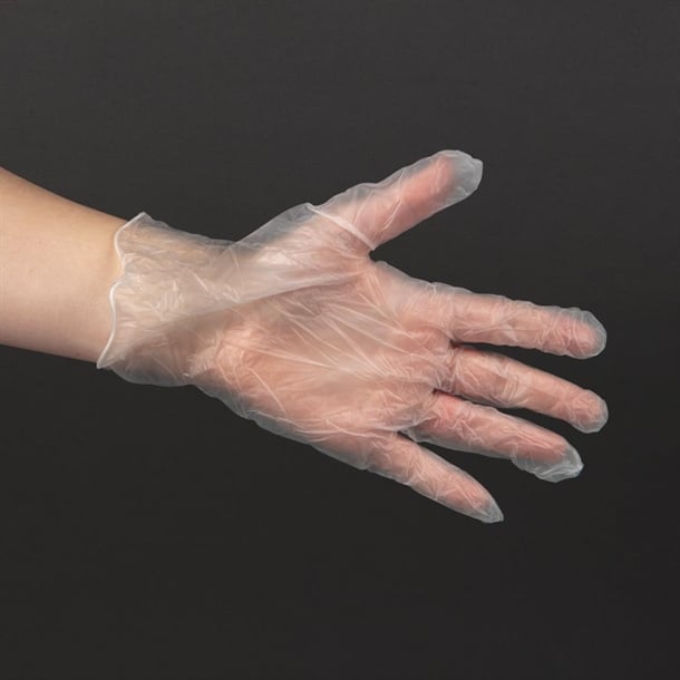 Powder-Free Latex Gloves Clear (100 Pack) p_y262