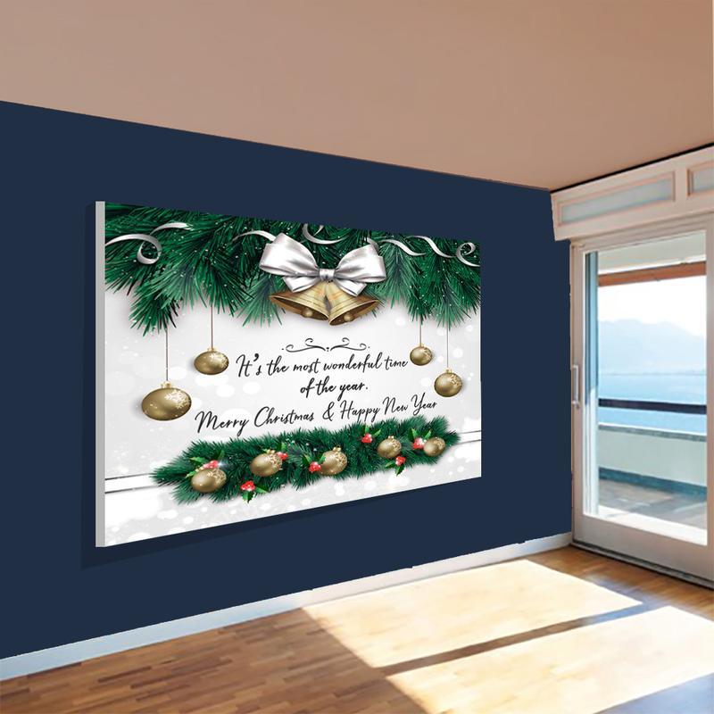 Amazing "MERRY CHRISTMAS" Canvas - USTAD HOME