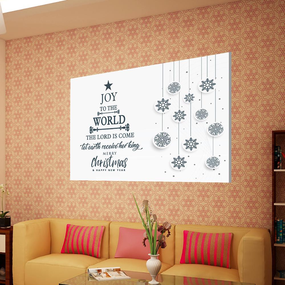 Empowering "JOY TO THE WORLD" Premium Canvas - USTAD HOME