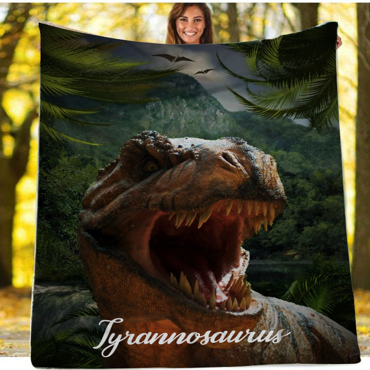 Wonderful "Tyrannosaurus" Soft 3-Piece Bedding Set - USTAD HOME