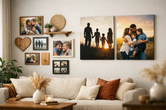 12 Family Wall Art Ideas for a Warmer Home