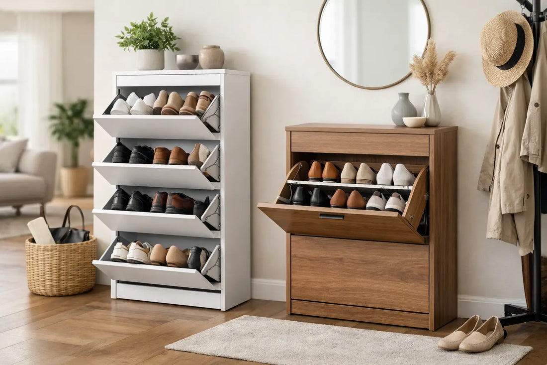 Best Space Saving Shoe Cabinets for Busy Homes