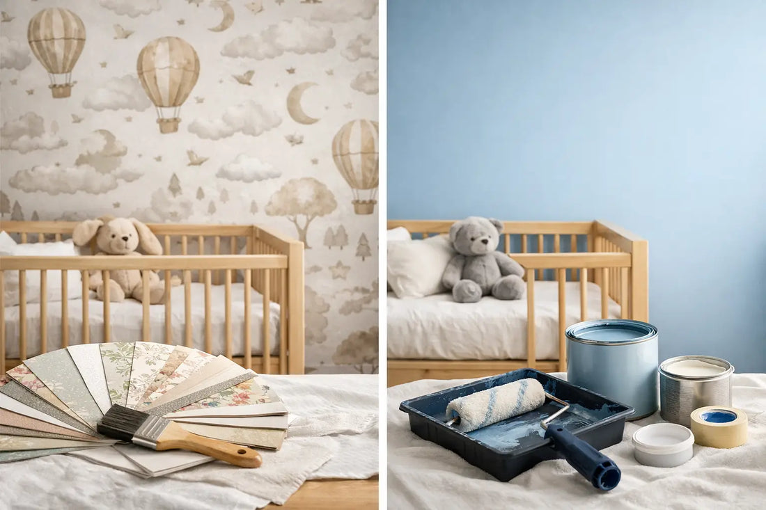 Wallpaper or Paint for Nursery - Which Is Best?