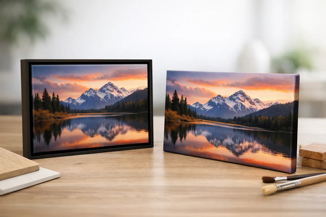 Framed Versus Unframed Canvas Prints Compared