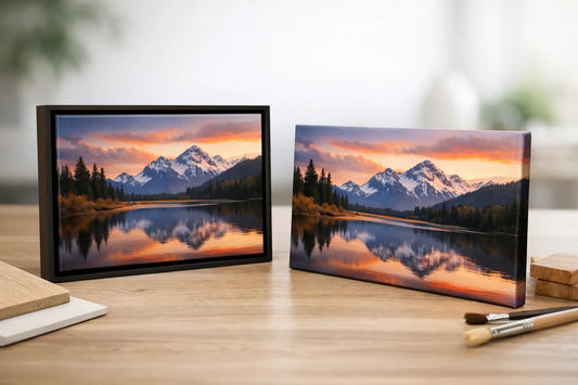 Framed Versus Unframed Canvas Prints Compared