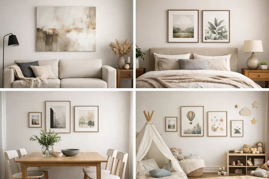 How to Style Wall Art in Every Room