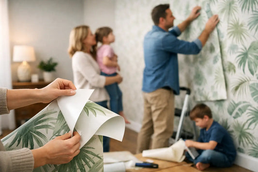 Peel and Stick Wallpaper Review for Family Homes