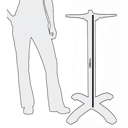 Bolero Cast Iron Poseur Table Leg Base cr478