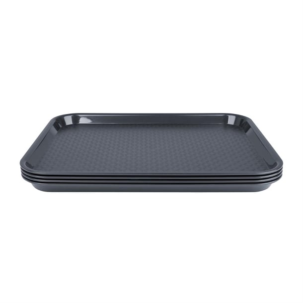 Olympia Kristallon Foodservice Tray Charcoal 265 x 345mm fd936