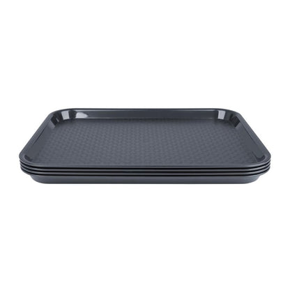 Olympia Kristallon Foodservice Tray Charcoal 265 x 345mm fd936