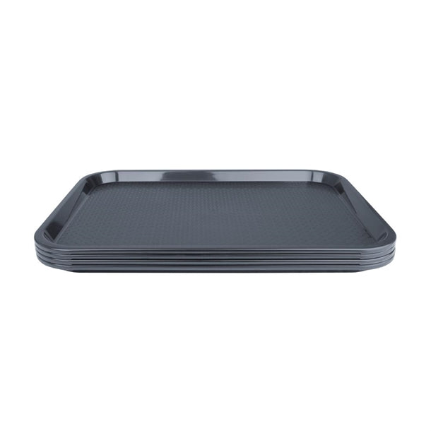 Olympia Kristallon Foodservice Tray Charcoal 305 x 415mm fd937