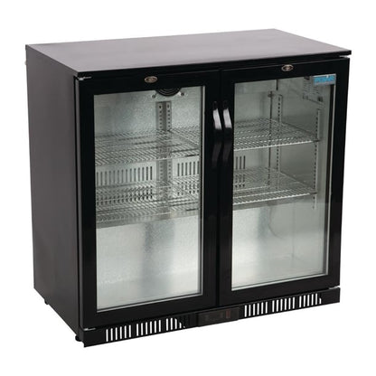 Polar G-Series Back Bar Cooler with Hinged Doors 198Ltr gl012