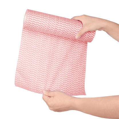 Jantex Non Woven Cloth Red (Roll of 100 Sheets) cs805
