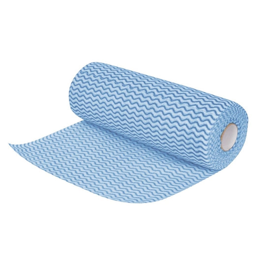 Jantex Non-Woven Cloth Blue (Roll of 100 Sheets) cs806