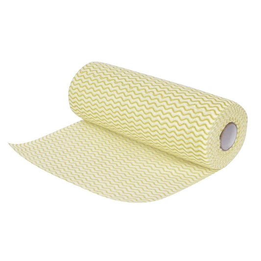 Jantex Non Woven Cloth Yellow (Roll of 100 Sheets) cs808