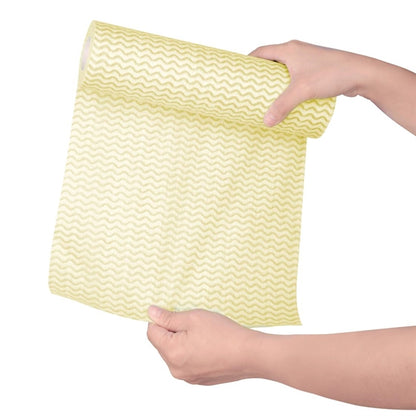 Jantex Non Woven Cloth Yellow (Roll of 100 Sheets) cs808
