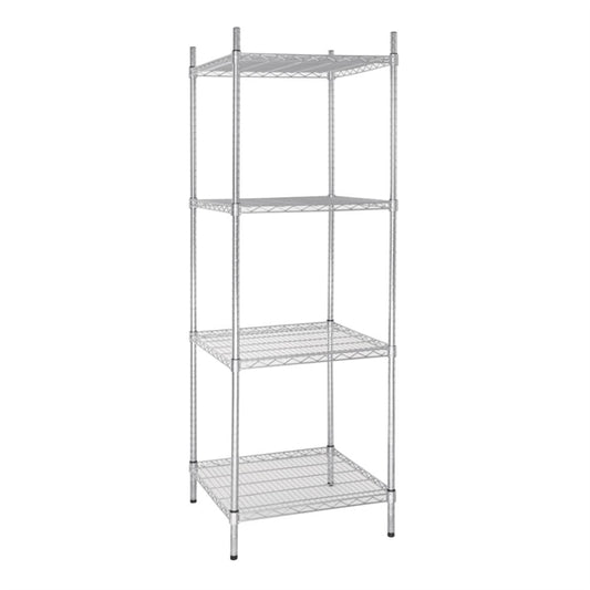 Vogue 4 Tier Wire Tower Unit 610x610mm u884