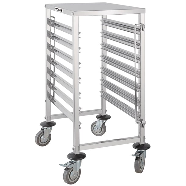 Vogue Gastronorm Racking Trolley 7 Level gg498