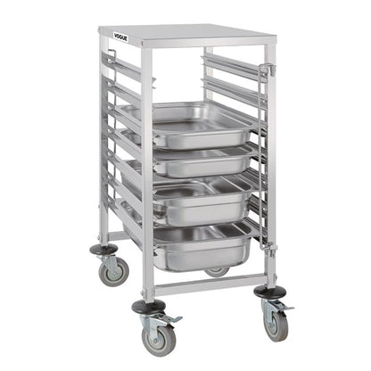 Vogue Gastronorm Racking Trolley 7 Level gg498