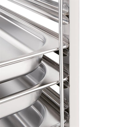 Vogue Gastronorm Racking Trolley 7 Level gg498