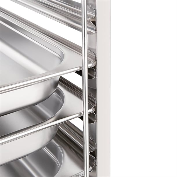 Vogue Gastronorm Racking Trolley 7 Level gg498