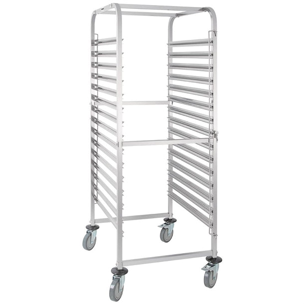Vogue Gastronorm Racking Trolley 15 Level gg499