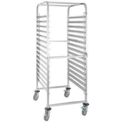 Vogue Gastronorm Racking Trolley 15 Level gg499