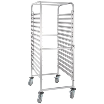 Vogue Gastronorm Racking Trolley 15 Level gg499