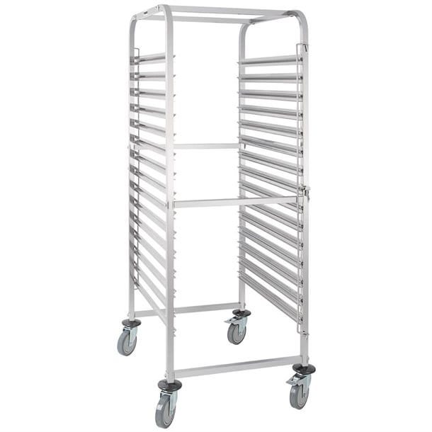 Vogue Gastronorm Racking Trolley 15 Level gg499