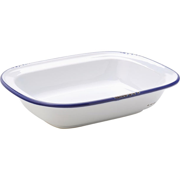 Utopia Avebury Blue Pie Dishes 240mm (6 Pack) gm072