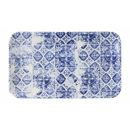Dudson Makers Collection Organic Rectangular Platters Porto Blue 179mm (12 Pack) dx153