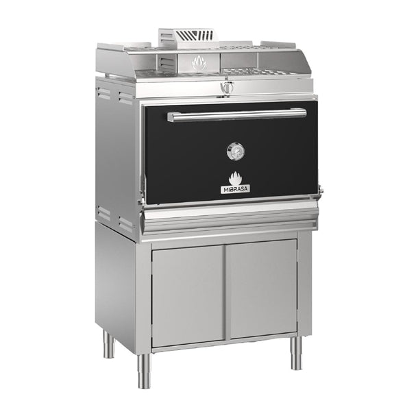 Mibrasa Charcoal Oven with Cupboard and Heating Rack HMB AB SB 110 hp838