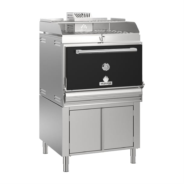 Mibrasa Charcoal Oven with Cupboard and Heating Rack HMB AB SB 160 hp839