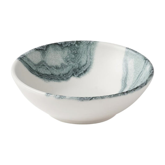 Churchill Tide Shallow Bowls Black 130mm (12 Pack) jf669