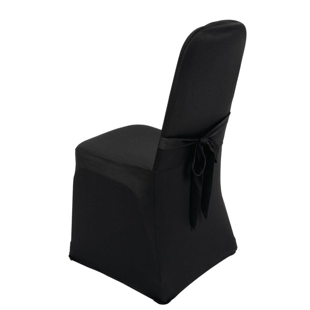 Bolero Banquet Chair Cover Black dp923
