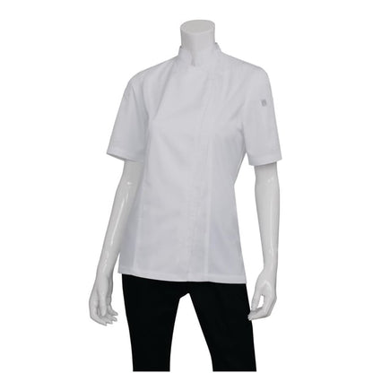 Chef Works Springfield Womens Chef Jacket White p_bb052