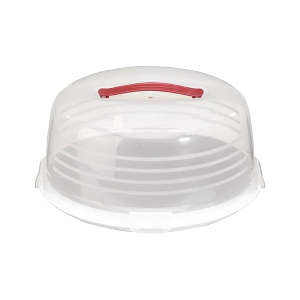 Curver Round Cake Box White 350mm cp070