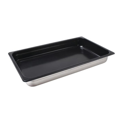 Vogue Heavy Duty Stainless Steel Non Stick 1/1 GN Pan 40mm cs754
